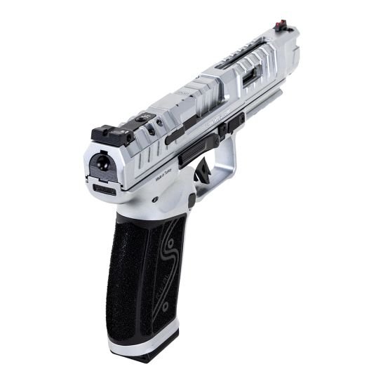 Canik SFx Rival-S 9mm Pistol 5" 18rd w/ Optic, Chrome - HG7607C-N