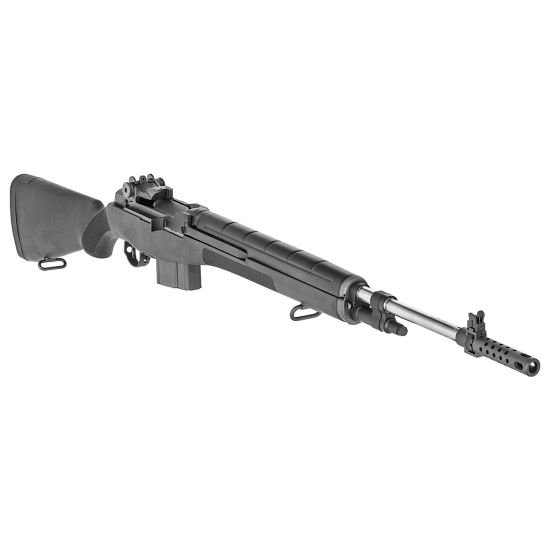 Springfield M1A 6.5 Creedmoor Semi-Auto Tactical Rifle, 22" Barrel, Blue - MA9826C65CA