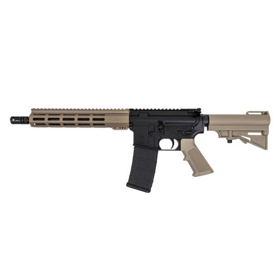 PSA 11.5" Carbine-Length 5.56 1/7 Phosphate 10.5" Lightweight Hex M-Lok Classic HAR-15 Pistol, FDE