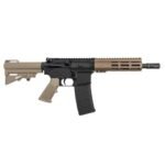 PSA 8.5″ 300 Blackout Phos 7″ Lightweight Hex M-Lok Classic HAR-15 Pistol, FDE