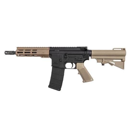 PSA 8.5" 300 Blackout Phos 7" Lightweight Hex M-Lok Classic HAR-15 Pistol, FDE