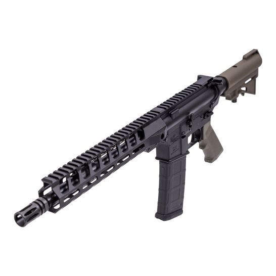 PSA 11.5" Carbine-Length 5.56 1/7 Phosphate 10.5" Lightweight M-Lok Classic HAR-15 Pistol, ODG