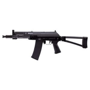 Soviet Arms 5.45 Krink Triangle Side Fold Pistol, MK3 Krink Chassis Carbon Gray, ALG, SA Grip