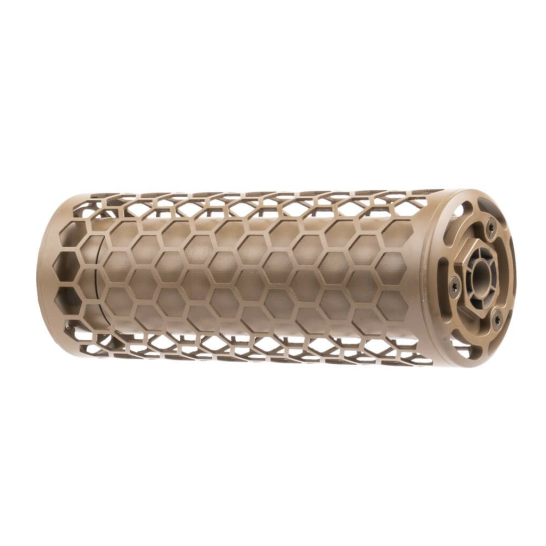 Sig Sauer SLX Suppressor SURG 5.56, Assembly w/ Heat Shield, Commercial - SLX-SURG556