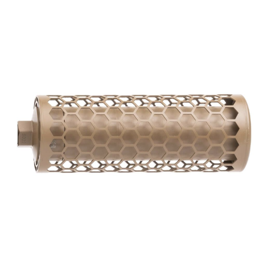 Sig Sauer SLX Suppressor SURG 5.56, Assembly w/ Heat Shield, Commercial - SLX-SURG556
