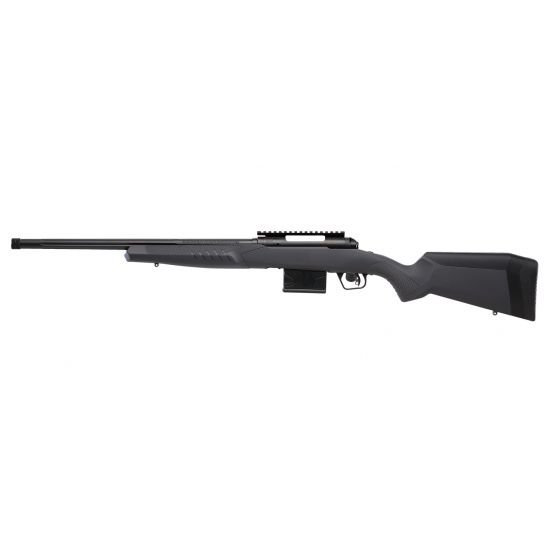 Savage 110 Tactical .308 Win 24" Rifle w/ Threaded Barrel, Grey/Blued - 57007