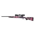 Savage Axis II XP Compact .243 Win 20″ Rifle w/ Bushnell, Scope, Muddy Girl