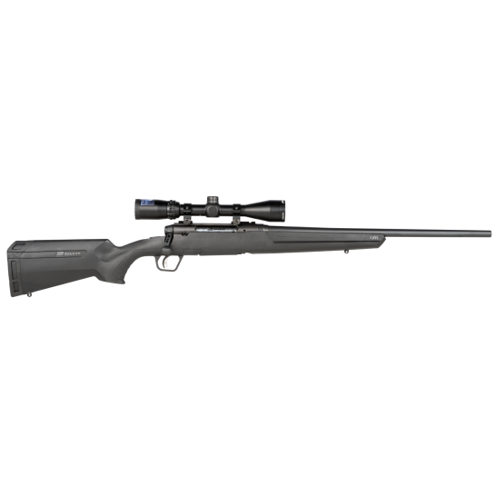 Savage Axis II XP Compact 6.5 Creedmoor 20" 4rd Rifle w/ Bushnell Rifle Scope, Black - 57477