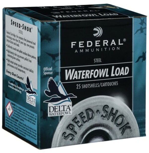 Federal Speed-shok #2 Shot 12 Ga, 3", 1 1/4oz, 25rd/Box