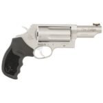 Taurus Judge T.O.R.O. .410 Gauge/.45 Long Colt Revolver 3″ 5rds, Stainless