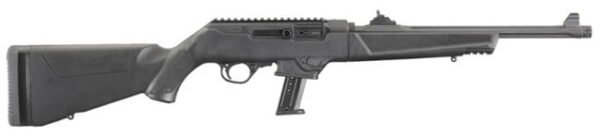 Ruger PC Carbine 9mm Take Down, 16" Barrel, Ruger & Glock Mag Adapter, 17rd Mag