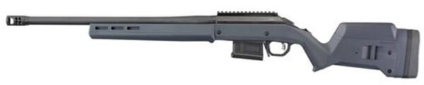 Ruger American Magpul Hunter 308 Winchester 20" Barrel, Magpul Short Action Fully Adjustable Stock Matte Black, 5rd