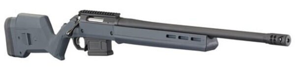 Ruger American Magpul Hunter 308 Winchester 20" Barrel, Magpul Short Action Fully Adjustable Stock Matte Black, 5rd