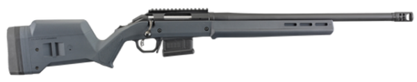 Ruger American Magpul Hunter 308 Winchester 20" Barrel, Magpul Short Action Fully Adjustable Stock Matte Black, 5rd