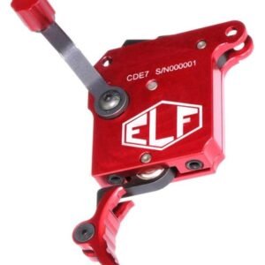 Close× Elftmann Tactical 700 SE Precision Rifle Trigger, Drop-In, 2oz-5lbs, Red