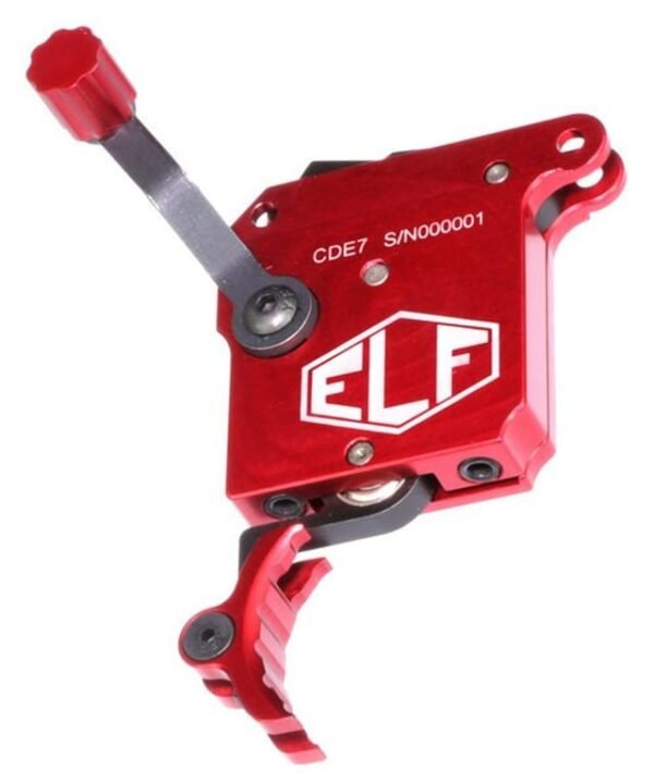 Close× Elftmann Tactical 700 SE Precision Rifle Trigger, Drop-In, 2oz-5lbs, Red