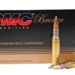 PMC Bronze Target 223 Rem/5.56 NATO 55gr, FMJ, Boat Tail, 20rd Box