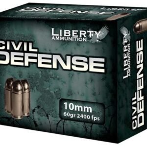 Liberty Civil Defense 10mm 60 gr, LF Fragmenting HP 20rd Box