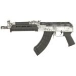 Century Arms Draco 7.62x39mm 6.25″ AK Pistol, Distressed White – HG7673N