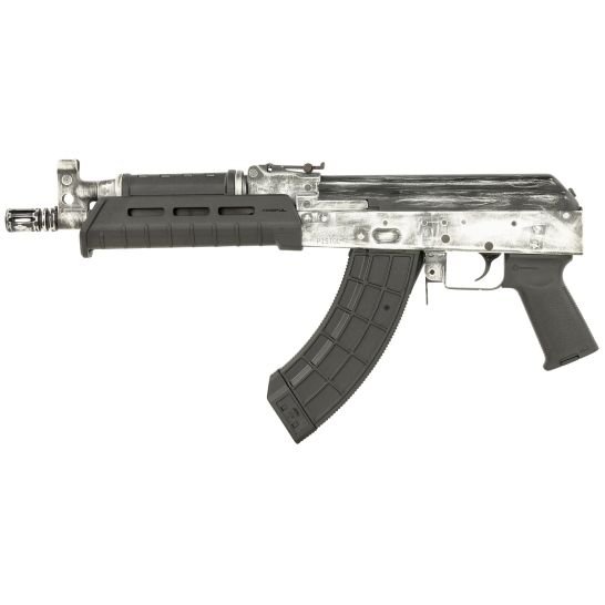 Century Arms Draco 7.62x39mm 6.25" AK Pistol, Distressed White - HG7673N