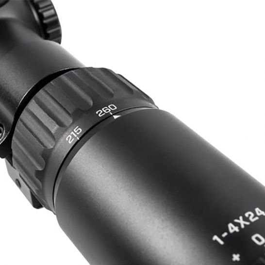 TruGlo Opti-Speed 1-4x24mm Illuminated BDC Crossbow Scope - TG8514BLC