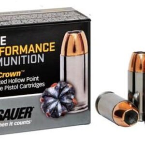 Sig Ammo 45 ACP 230Gr Elite V-Crown JHP 20rd Box