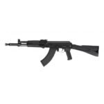 PSA AK-104 Side Folding Rifle w/Pinned and Welded Spiked Extended Booster, Black