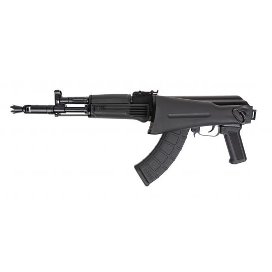 PSA AK-104 Side Folding Rifle w/Pinned and Welded Spiked Extended Booster, Black