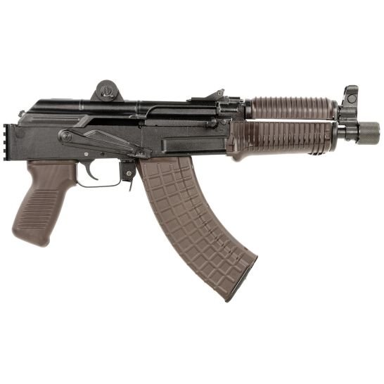 Arsenal SAM7K 7.62x39mm 8.50" AK Pistol, Black/Plum - SAM7K-55P