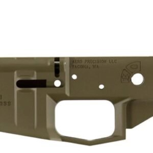 Aero Precision M4E1 Multi-Cal AR-15 Stripped Lower Receiver, Flat Dark Earth