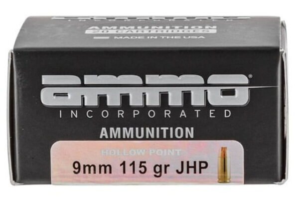 Ammo Inc .38 Special 125gr, Jacketed Hollow Point, 20rd Box