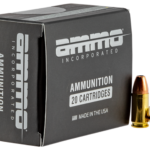Ammo Inc .38 Special 125gr, Jacketed Hollow Point, 20rd Box