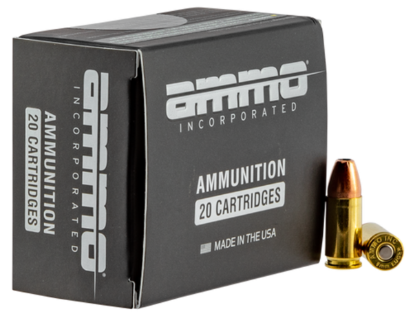 Ammo Inc .38 Special 125gr, Jacketed Hollow Point, 20rd Box