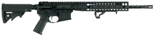 LWRC DI AR-15 5.56/.223, 16" Barrel, A2 Flash Hider, 6-Pos Stock, Black, 10rd CA Compliant