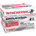 Close× Winchester Universal .22 Magnum, 45gr, Lead Hollow Point, 150rd Box