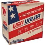 Estate Buckshot Load 12 Ga, 2.75″ Shell, 9 Pellets, 00 Buck Shot, 25rd Box