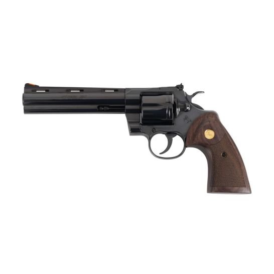 Colt Blued Python .357 Magnum Revolver 6" 6rds, Blue