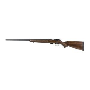 CZ 457 .22LR Left Hand Bolt Action Rifle, 24" CHF Barrel, Black - 2390