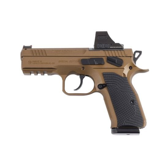 CZ Shadow 2 Compact 9mm 4" 15rds, Burnt Bronze
