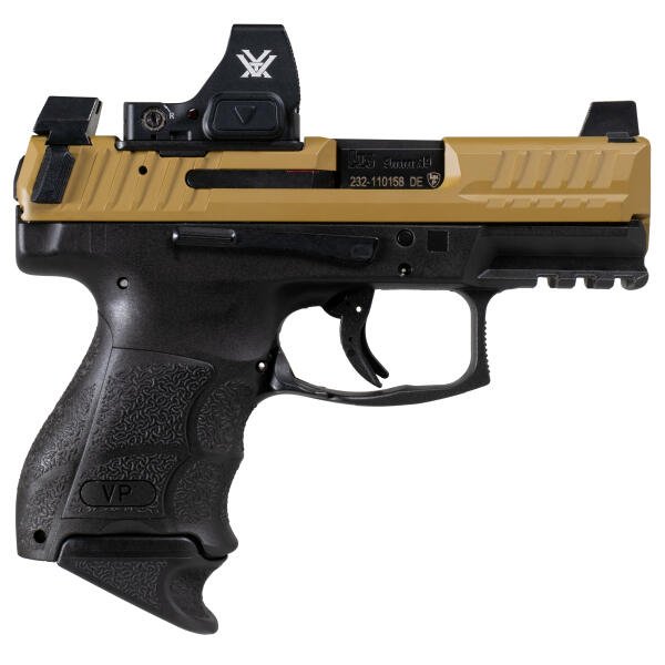 SCT EXCLUSIVE) HK VP9SK OR 9mm 3.39″ Pistol – FDE 2-Tone w/ Vortex Defender-ST