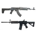 PSAK-47 GF3 Classic Polymer Rifle – AK Serial Set & PSA Stripped AR15 Lower w/ARSET