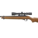 Ruger 10/22 Viridian EON 3-9×40 Scope Combo 22LR, Blued, Wood