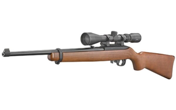 Ruger 10/22 Viridian EON 3-9x40 Scope Combo 22LR, Blued, Wood