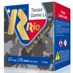 RIO Top Game Texas Game Load High Velocity 12 Ga, 2.75″, 1-1/4oz, 7.5 Shot, 25rd Box