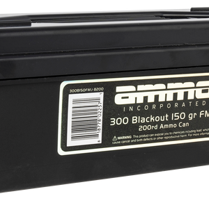 Ammo Inc Signature .300 Blackout, 150gr, FMJ, 200rd