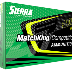 Sierra MatchKing 308 Win 168gr, Hollow Point Boat-Tail (HPBT) 20rd Box