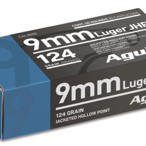 Aguila Personal Defense 9mm, 124gr, Jacketed Hollow Point, 50rd Box