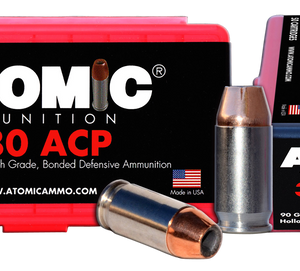 Atomic Pistol .380 ACP, 90gr, Hollow Point, 50rd Box
