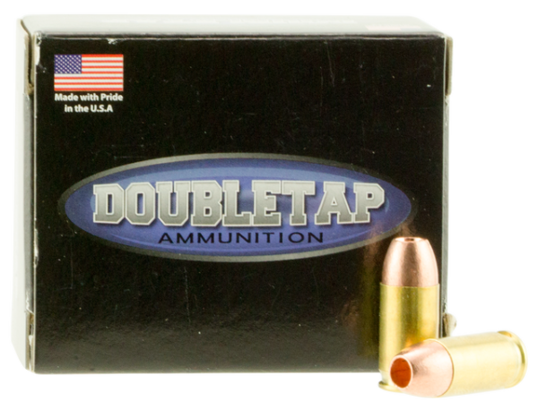 Close× DoubleTap Ammunition .380 ACP, 80gr, Solid Copper Hollow Point, 20rd Box