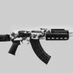 Zastava ZPAP M70 AK-47 Rifle 7.62×39 – 16.25″ – White Camo